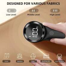 Portable Electric Lint Remover - USB Fast Charging, Efficient Fabric Lint Shaver, Digital Display, Suitable For Home And Travel Use, Lint Remover, Bedding Care - A - View 8