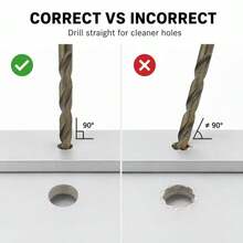 19pcs & 1pc/Set Cobalt Drill Bit Set, HSS-Co Twist Drill Bits, For Wood And Metal Drilling, Suitable For Wood, Plastic, Quick Change Design - A - View 5
