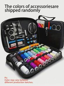 95 Sewing Kits (Random Colors) - Comprehensive Sewing Supplies And Accessories Set, Including 24 Colors Of Thread, Needles, Scissors, Buttons, Tape Measure, Seam Ripper, Etc. - Ideal For Minor Repairs, Emergency Fixes, Tailoring, - Multicolor - View 2