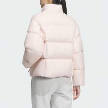 adidas 戶外防風保暖簡約舒適羽絨外套 女款 粉紅色 - 粉色 - 查看 2