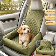 Car Pet Seat Pad/Car Pet Bed/Suitable For Cats/Small Dogs/Three-Sided High Guard Oxford Fabric Material - Multicolor - View 14