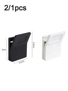 2/1pc Minimalist No-Drill Wall-Mounted Toothpaste & Facial Cleanser Storage Rack, Kitchen Glove Storage & Multi-Function Clip, Household Rubber Glove & Cleaning Cloth Rack, Space-Saving Bathroom Storage Rack, Practical Kitchen Gadget, Bathroom Accessory, Kitchen Accessory, Room Decor, Autumn Home Decor, Back To School, College Essentials - Multicolor - View 10