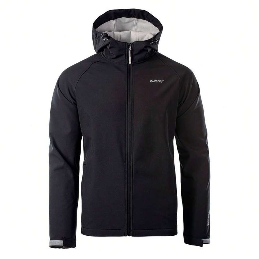 Hitec Hi-Tec Mens Narmo Soft Shell Jacket - Stretch Limo/Microchip - View 1