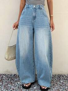 ALO FASHION Women Jeans - Blue - View 5