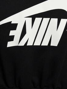 Sweatshirt Pullover Pendek Wanita Nike Sportswear FV7778-010 - FV7778-010 - View 4