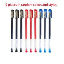 Best Seller - Best Seller - 1/3/910/12pcs Diamond Point Neutral Pens, 0.38mm Fine Tip, Black/Blue/Red Optional - Suitable For Exams And Office Use, Smooth And Flexible Writing - Multicolor - View 24
