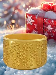 2pcs Snowflake Pattern Non-Slip Silicone Bottom Boots, Portable, Durable, Perfect Cup Accessory, Silicone Cup Bottom Sleeve, Silicone Cup Bottom Boots, Non-Slip, Anti-Breakage Bottom Protector, Christmas Gift - Multicolor - View 8