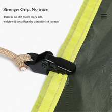 10pcs/20PCS Add Alligator Clips As Additional Tension Points For Tents, Awning Clips, Tarp Clips, Snap Fastener Clothes Pegs, Tent Camping Fastening Tools, For Outdoor Camping And Hiking Equipment - Crocodile Clip Tool - View 6