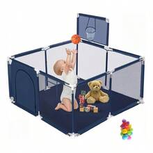 Baby Playards - Blue - View 2