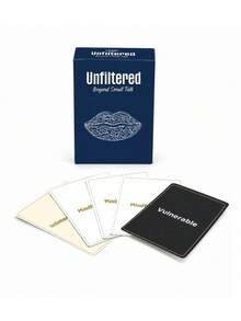 لعبة بطاقات Unfiltered Beyond Small Talk، لعبة حفلات للمحادثات العميقة، خيار هدية مثالي لعيد الميلاد، لعبة حفلات، لعبة طاولة جماعية جذابة للبالغين في لقاءات العطلات & الليالي الاجتماعية - متعدد الألوان - مشاهدة 7