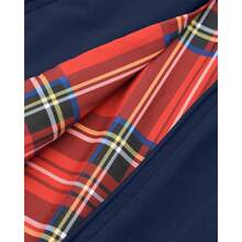 Lambretta Mens Shower Resistant Harrington Jacket - Navy - View 4
