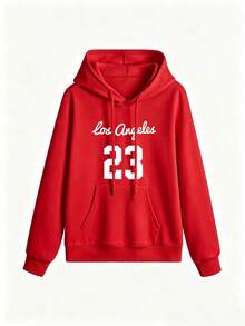Men Hoodies - Red - View 3