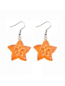 20pcs Acrylic Colorful Faux Fruit Slices Star Apple Apple Charms, Jewelry Accessories DIY Phone Chain Keychain Pendant - 20pcs - View 9