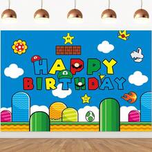 1pc Cartoon Themed Background Cloth, Party Atmosphere Decoration And Decoration, Hanging Cloth, Enthusiasts' Preferred Decoration Gift, Perfect Birthday Gift, Small Surprise - Multicolor - View 2