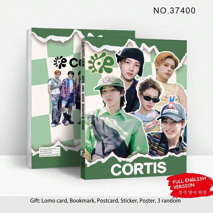 80p New Art Book BT Shidi Group C ORTIS 2026 SEASON'SKPOP Merchandise Collection Book - one-size - View 1