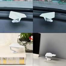 Hiasan Dashboard Mobil Berbentuk Pesawat yang Dapat Berputar – Aksesori Interior Lucu – Dekorasi Dashboard/Konsol Tengah yang Menyenangkan untuk Pria dan Wanita (Pesawat Putih) - A - View 5
