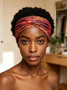5pcs/Set Women's Bohemian Vintage Paisley Print Headbands, Multiple Styles Available, Suitable For Daily Wear - Multicolor - View 4