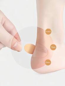 10/20/30/50/100 miếng miếng dán gót chân gel chống trượt dạng miếng dán, miếng đệm chăm sóc gót chân - Nhiều màu - Xem 3