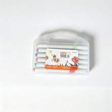 12/24/36/48/60 Colors Acrylic Marker Pens, Large Capacity, Non-Bleed, Washable, For Elementary School Students Art Drawing (Boxed) - Multicolor - View 11