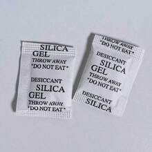 10/20/50/100/200/400/500 Pack - 1g Desiccant Beads, Suitable For Storage, Moisture Absorption, Anti-Humidity, Reusable, Ideal For Jewelry, Cameras, Clothing, Books, Ironing Tools And Precision Instruments - White - View 5