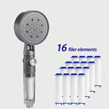 1PC Adjustable Showerhead Set With Spray Mode, Single-Touch Pause,Handheld Shower, For Shower Use For Shower Use Solely For Shower Use Solely - Multicolor - View 1