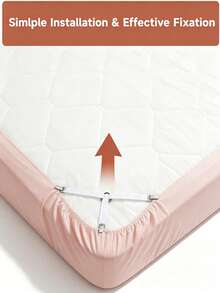 4pcs Triangle Quilt Clips, Adjustable Elastic Band With Metal Clips, Invisible Non-Slip Buckle, Quilt Clips, Sofa Cushion, Home Bedding, White, Home Decor, Octopus Brothers, Bedroom, Bedroom Decor & Accessories, Room Supplies - A - View 10