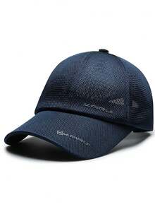 1PC Mesh Baseball Cap Unisex Fashion Versatile Trucker Hat Baseball Cap Suitable For Daily Wear - Multicolor - View 9