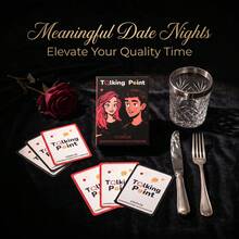 Couples Card Game For Deep Connection: Romantic Date Night Conversation Starter Questions Cards, Two-Player Relationship Building Game, Perfect Anniversary, Valentine's Day, Holiday & Date Night Gift For Him And Her - View 8