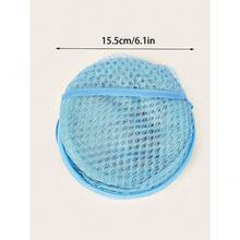 2/1pc Large Capacity Pop-Up Laundry Hamper With Handles – Foldable Mesh Laundry Basket For Dirty Clothes Storage - Multicolor - View 9