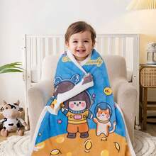 Casaisla Home Collection Kids Blankets - Sky Blue - View 2