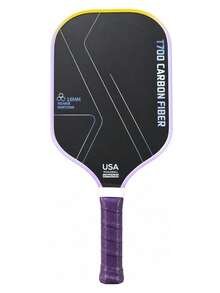 2026 New Gradient Color Edge Carbon Fiber T700 Pickleball Paddle 16MM USAPA PP Honeycomb Core Pickleball Racket - Multicolor - View 3