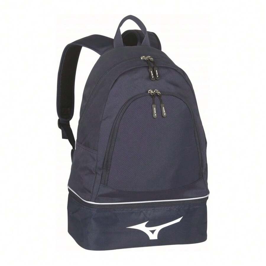 Mizuno Logo Backpack - Navy - View 1