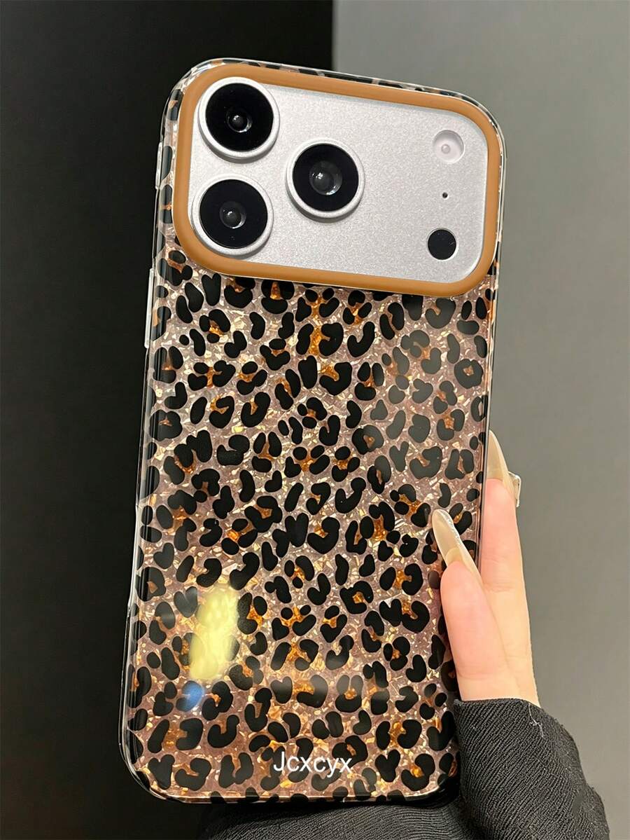 Cute Macarons Colorful Leopard Print Bling Glitter Glossy IMD Phone Case Compatible With IPhone 18 Pro Max 18 Pro 17 Pro Max 17 Pro 17 16 Pro Max 16 Pro 16 15 Pro Max 15 Pro 15 14 Pro Max 14 Pro 14 13 Pro Max 13 Pro 13 Y2K Autumn Retro Shiny Anti-Drop Back Cases Girl Gift