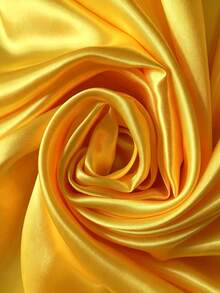 1pc Solid Color Shiny Satin Fabric, Smooth Polyester Satin Material For Wedding Tablecloth, Table Runner, Chair Sash, DIY Crafts, Party Background Decoration, Multi Colors Available - H-Champagne - View 3