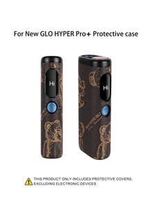 1PC For GLO HYPER Pro+ Protective Case, Made Of Fine PU Leather Wear-Resistant Material, Effectively Protects Against Bumps, Drops, Scratches And Fingerprints, Precise Cutouts, High-Quality Texture, Exquisite Minimalist Fashionable Cute Leather Texture, Multiple Colors Available Unisex Couple Style Storage Box, Meets Different Aesthetic Preferences To Create Your Own Personalized Protective Shell. Lightweight And Not Bulky, Convenient For Carrying, Suitable For Gifts And Personal Use, Thoughtful Daily Protection. - GLO HYPER Pro+/Brown Bear - View 8