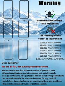 4PCS Black Edge Full Screen Coverage Tempered Glass Screen Protector HD Clear Anti Fingerprint Anti Explosion Easy Install Phone Screen Glass Film Compatible With Samsung Galaxy S26 A57/Compatible With Xiaomi 17T Poco M6 M7 X7 Pro Note 17 15C/Compatible With IPhone 18 17 Pro Max 16 15 14 13 12 11 Series - Black - View 2