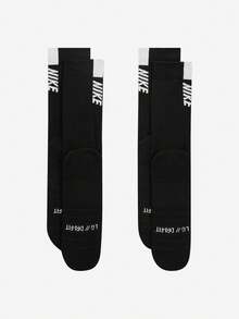 Nike 新款中性針織中筒運動襪 2雙 SX7557-010 - SX7557-010 - 查看 3