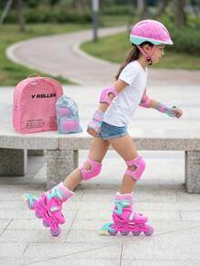 Kids Skates - Watermelon Pink - View 1