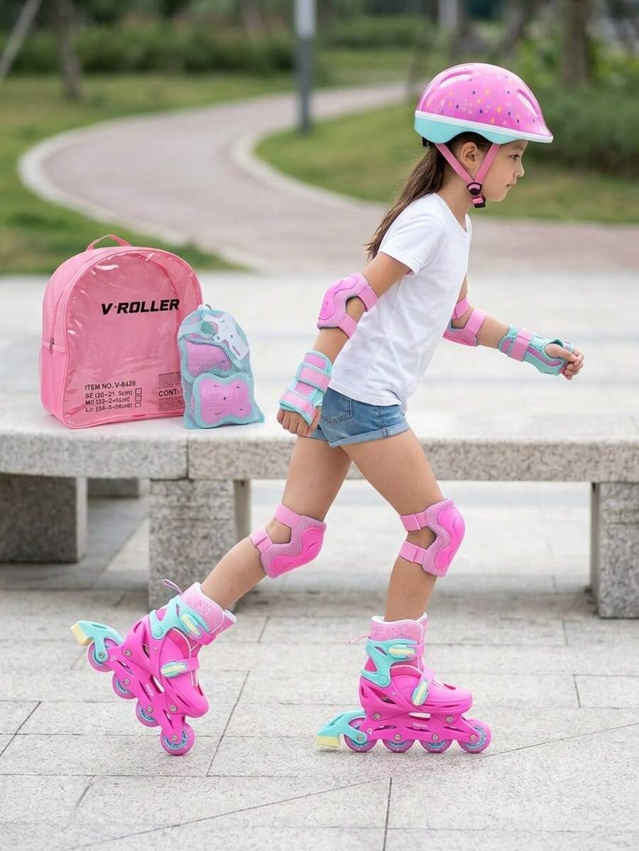 Kids Skates - Watermelon Pink - View 1