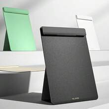 1pc Freestanding Foldable Desktop File Holder With Adjustable Metal Clips, A4 Document Folder Writing Board & Document Stand, Suitable For School Classroom, Office, Business Use, Back To School Supplies (Random Color) - Single Piece - View 7