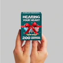 لعبة بطاقات المحادثة "Hearing Your Heart" إصدار الأزواج، 200 سؤال ممتع عن العلاقة، لعبة طاولة، هدية رائعة لعيد الميلاد، حفلات الألعاب، لعبة اجتماعية تفاعلية لليالي المواعدة & تجمعات العطلات للبالغين - متعدد الألوان - مشاهدة 2