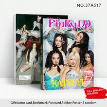 ألبوم KATSEYE PINKY UP بضاعة K-POP دفتر تجميع - مقاس واحد - مشاهدة 6