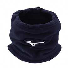 Mizuno Logo Lightweight Snood - Navy - View 1