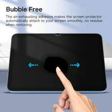 2 buah Pelindung Layar, Kompatibel dengan iPad 5/6/7/8/9 Generasi 10.2/10.5 Inci, Air 1/2/3/4/5 Generasi 10.9 Inci, Mini 1/2/3/4/5/6 Generasi, Pro 11 Inci, 9.7 Inci (2015-2024-2025, A16/10 Generasi), Kaca Tempered, Transparan, Kompatibel dengan Seri iPad, Hadiah Ulang Tahun/Untuk Keluarga dan Teman, Kompatibel dengan Pelindung Layar iPad, Kompatibel dengan Aksesoris iPad, Tahan Air, Tahan Guncangan, Tahan Gores, Aksesoris - Clear - View 5