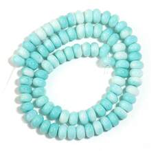 1pc Glass Floral Wheel Abacus Beads, Solid Color Spacer Beads For Bracelet Chain, DIY Necklace Earrings Pendant Jewelry Making Accessories - Abacus Beads - View 27