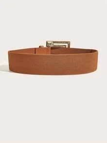 1pc Elegant Belts For Women, Brown Belt, Halloween, Waist Belt, Suitable For Commuting, Party, Evening Banquet - A - View 3