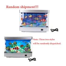 Aquarium Night Light ,With Moving Fish, LED Dynamic Aquarium Lamp, USB Powered Fish Tank Light, Desktop Decoration Lights For Living Room, Bedroom, Office, Realistic Underwater Ambiance, Button-Controlled Lighting Effects, Home, Office Decor Light - Multicolor - View 13