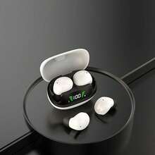 Earbud Tidur TWS Mini Tak Terlihat, Earphone Bluetooth Nirkabel dengan Indikator Baterai LED, Sangat Lembut untuk Tidur Miring dan Olahraga, Kompatibel dengan Semua Smartphone - MultiWarna - View 12