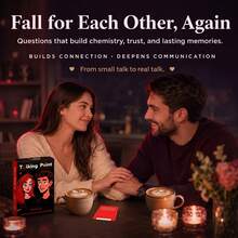 Couples Card Game For Deep Connection: Romantic Date Night Conversation Starter Questions Cards, Two-Player Relationship Building Game, Perfect Anniversary, Valentine's Day, Holiday & Date Night Gift For Him And Her - View 2