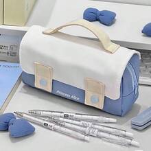 Princess Style Pencil Case, Ins Style, Large Capacity, High Aesthetic, For Middle And High School Students - A - View 3